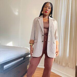 a new day Light Brown Blazer